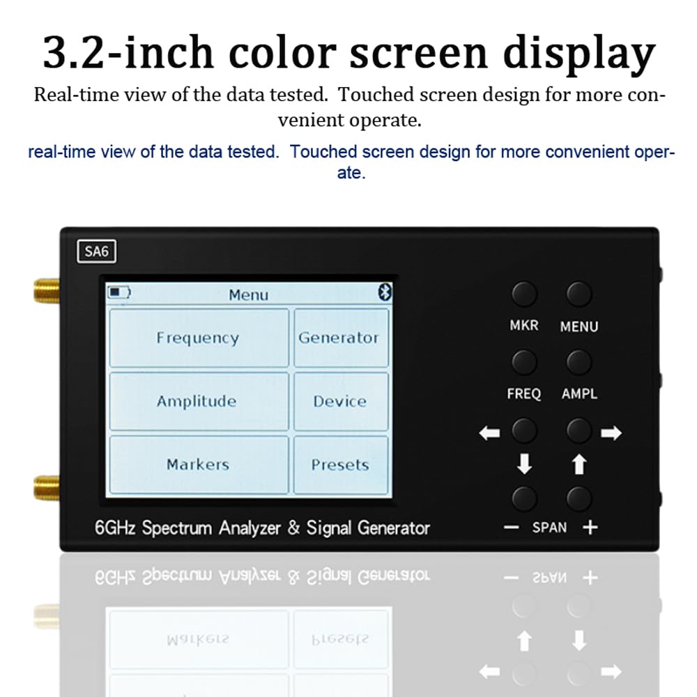 SA6 6GHz Spectrum Analyzer | P - Signal Generator Spectrum Analyzer ulasan dan harga